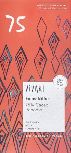 vivani(ヴィヴァーニ)『オーガニック ダークチョコレート75%』