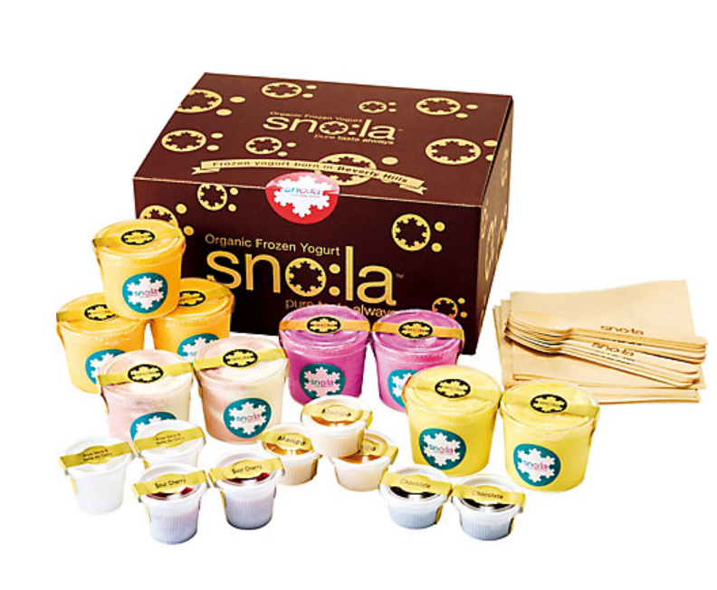 Snowla 有機牛乳フローズンヨーグルトセット