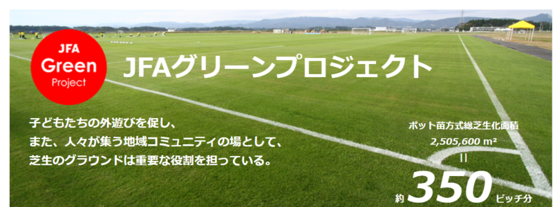 1.Jリーグの「GREEN PROJECT」（日本）