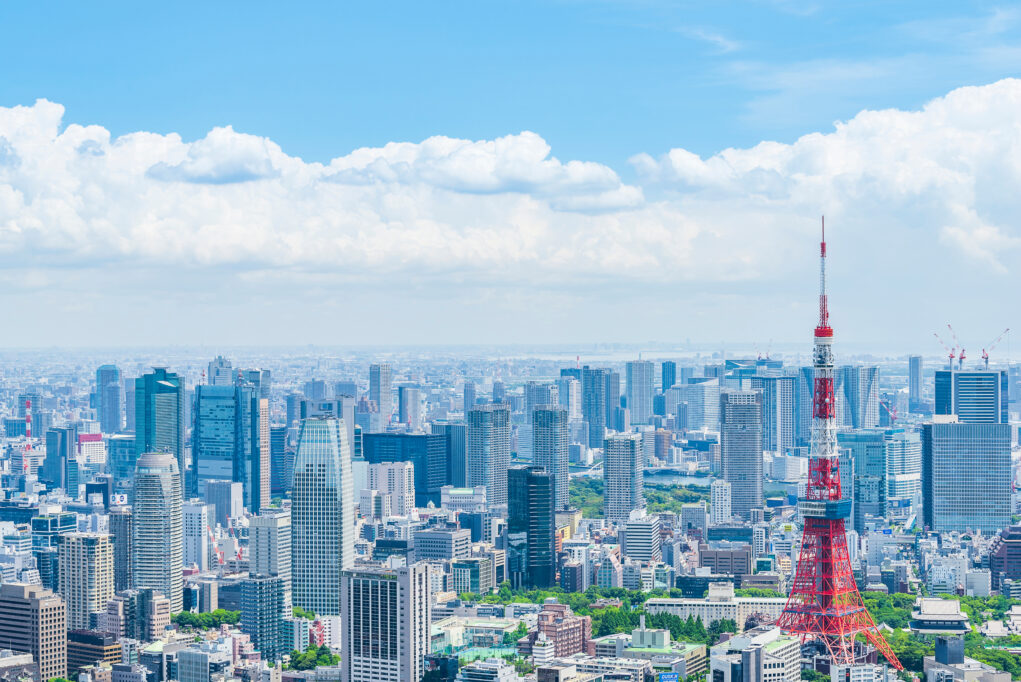 東京の街並み