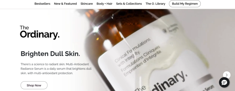 The Ordinary（カナダ）：PETA認証・成分シンプル・高コスパ