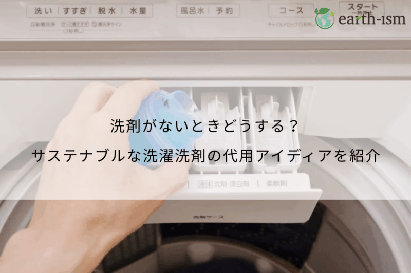 洗剤がない時どうする？洗濯洗剤の代用アイデアと注意点を徹底解説！
