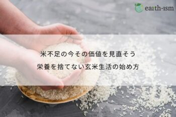 米不足の今その価値を見直そう。栄養を捨てない玄米生活の始め方